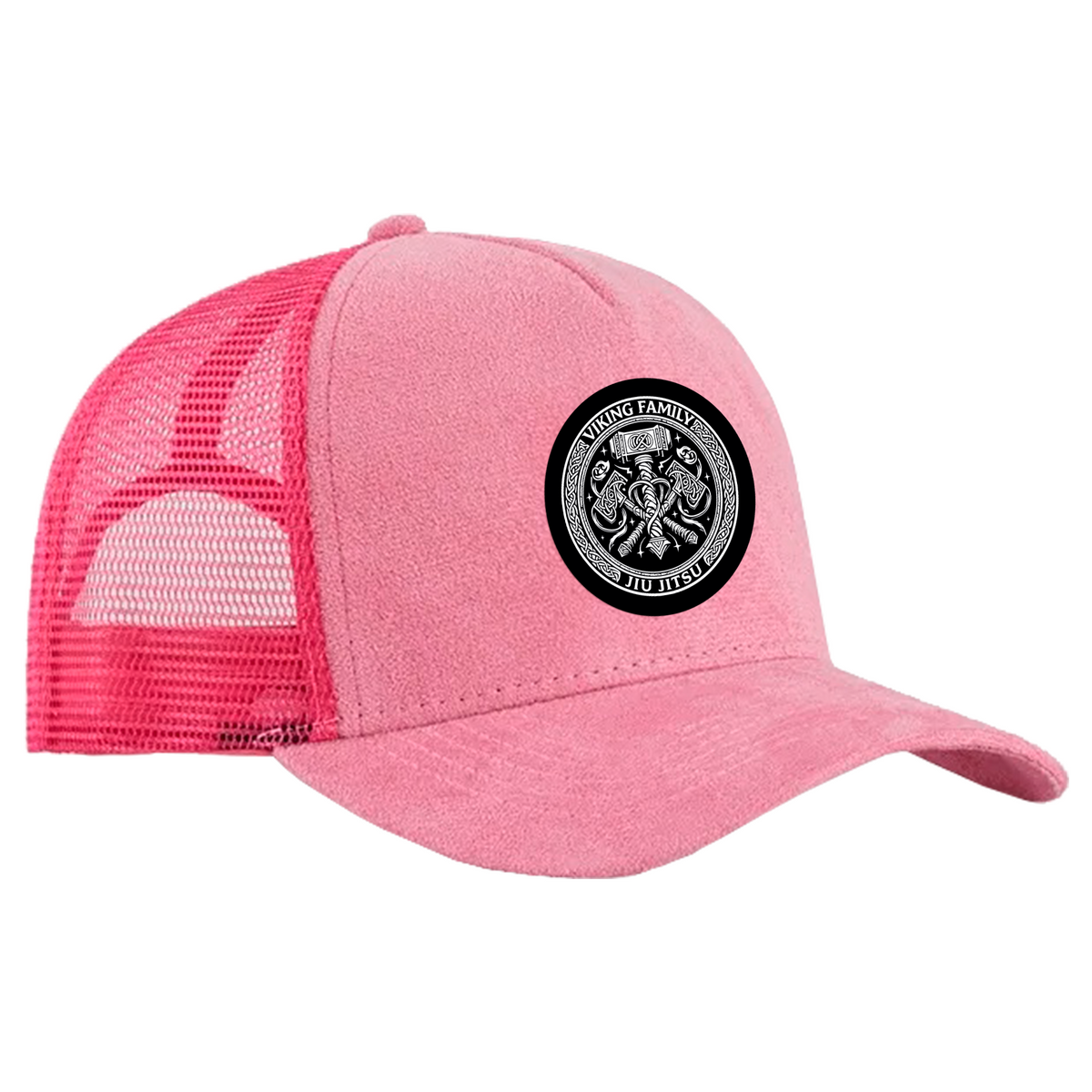 Viking Family BJJ Suede Trucker Hat #8196 A