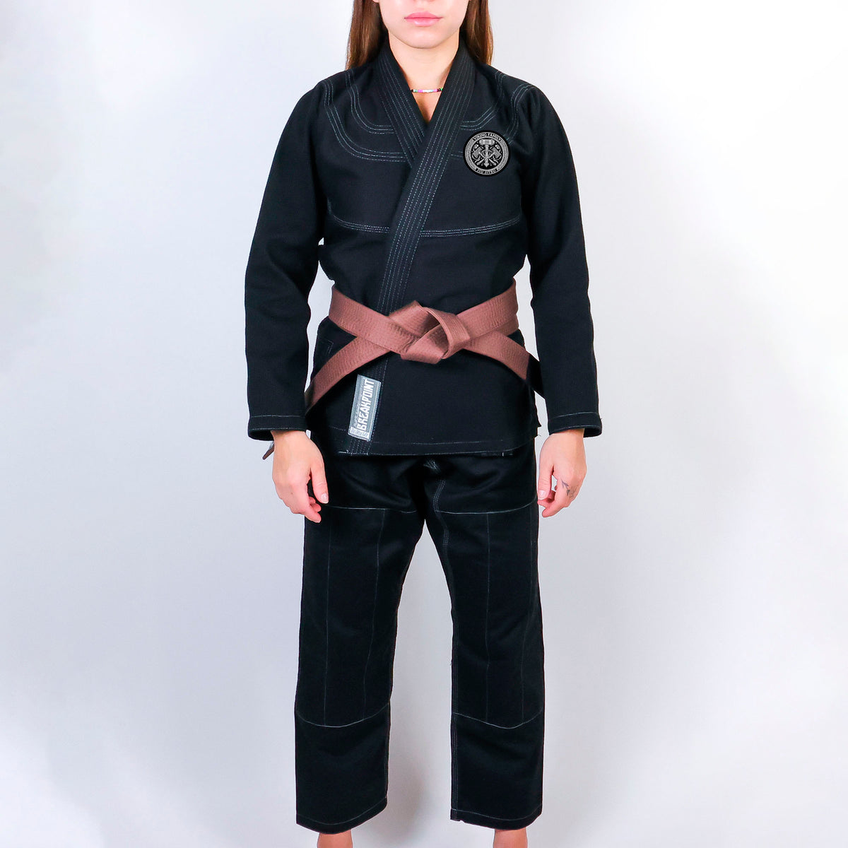Viking Family BJJ Academy Women's Gi - Black #1736 A