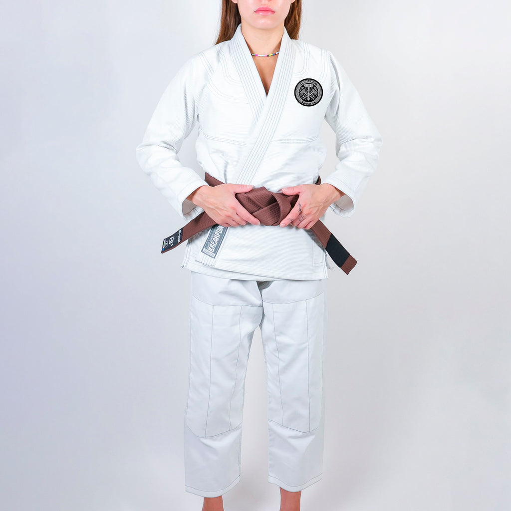 Viking Family BJJ Academy Women's Gi - White #1736 A