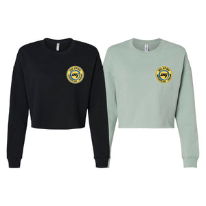 2nd Gear Brazilian Jiu Jitsu Women's Cropped Crewneck Sweatshirt #8197 A