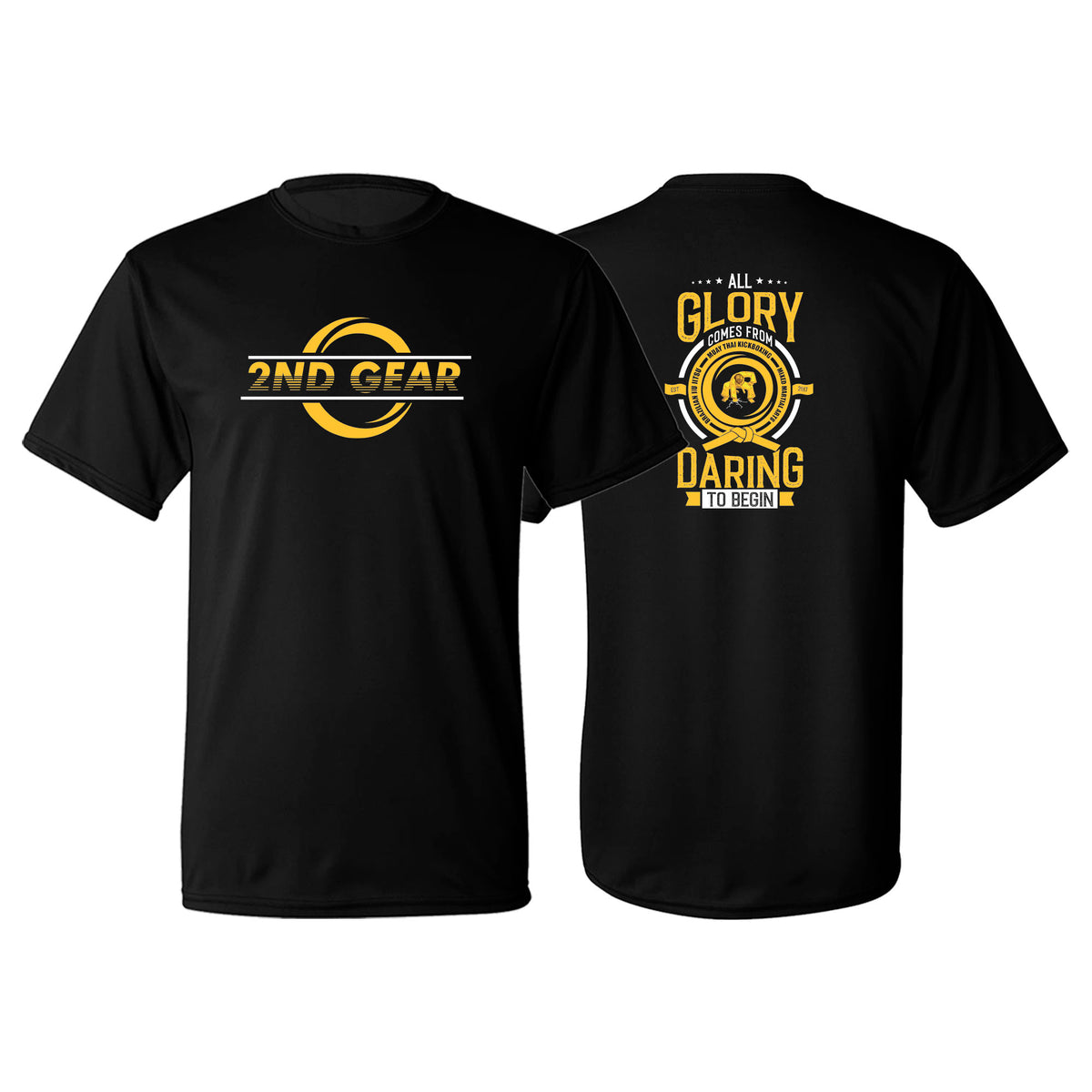2nd Gear Brazilian Jiu Jitsu Dry Fit Shirts #8197 B