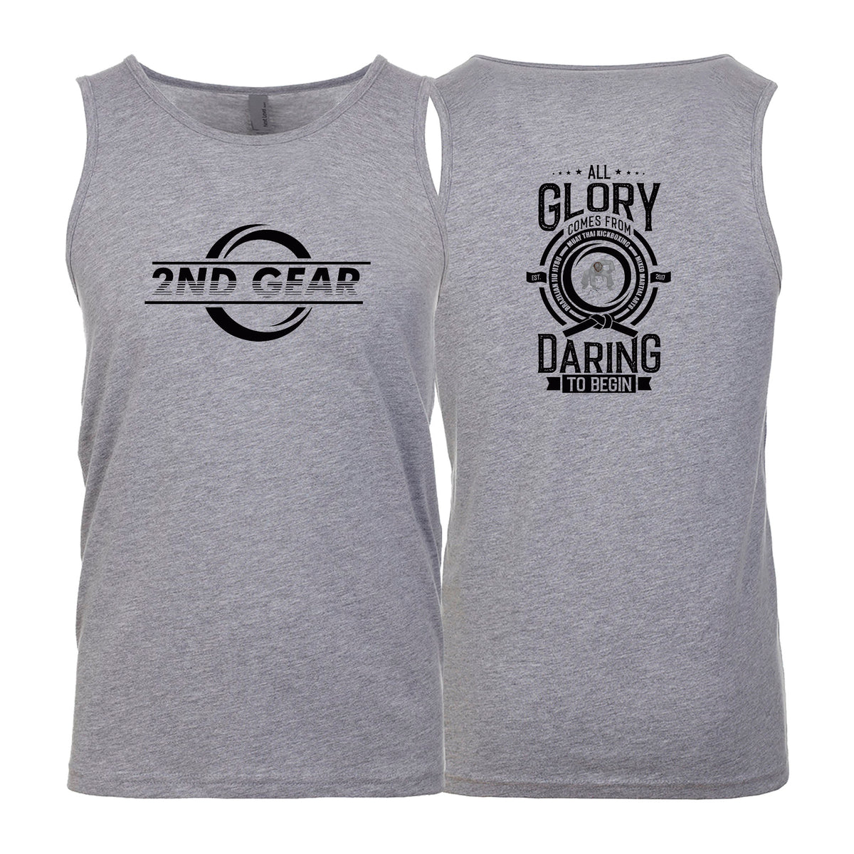 2nd Gear Brazilian Jiu Jitsu Next Level Tank Tops #8197 B