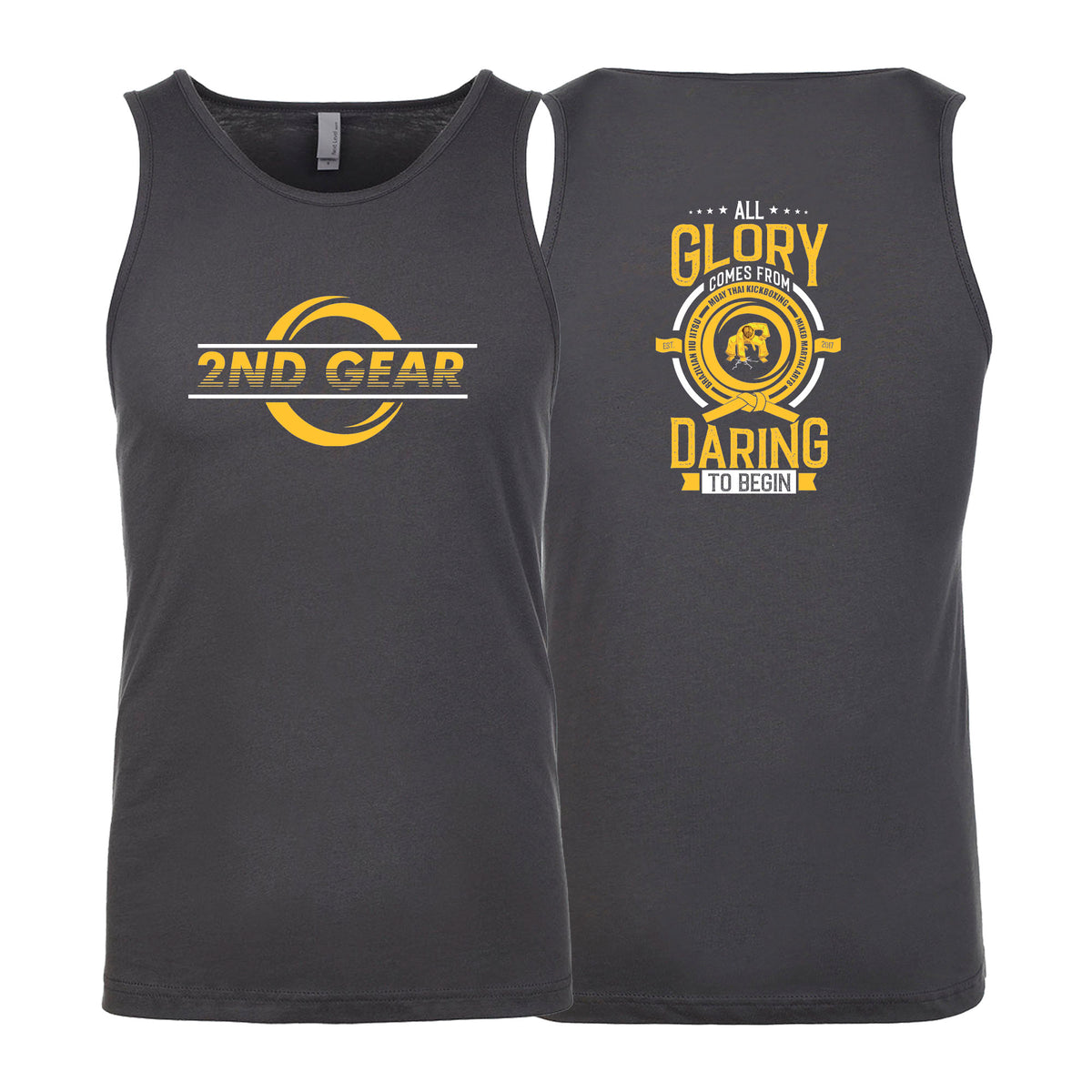 2nd Gear Brazilian Jiu Jitsu Next Level Tank Tops #8197 B