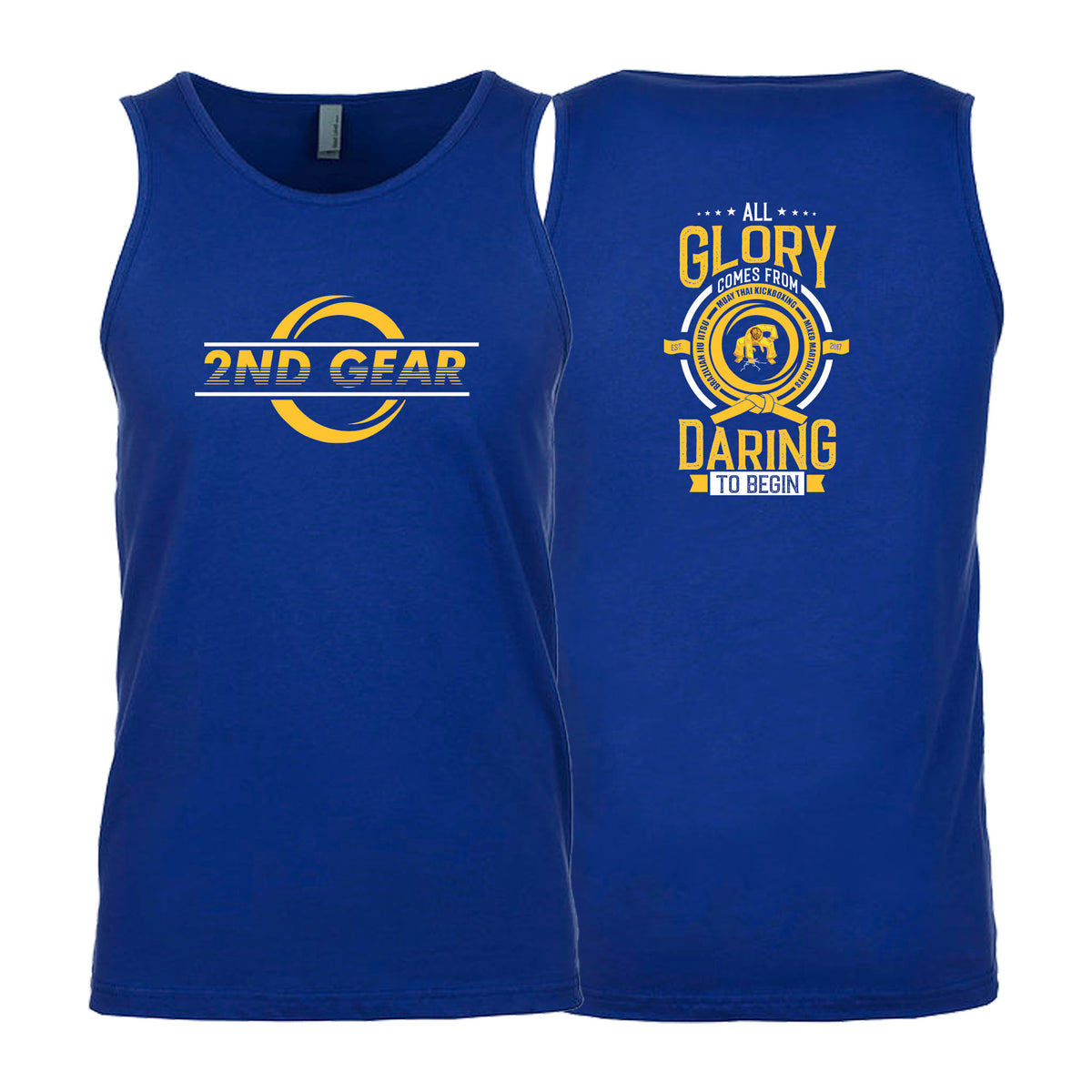 2nd Gear Brazilian Jiu Jitsu Next Level Tank Tops #8197 B