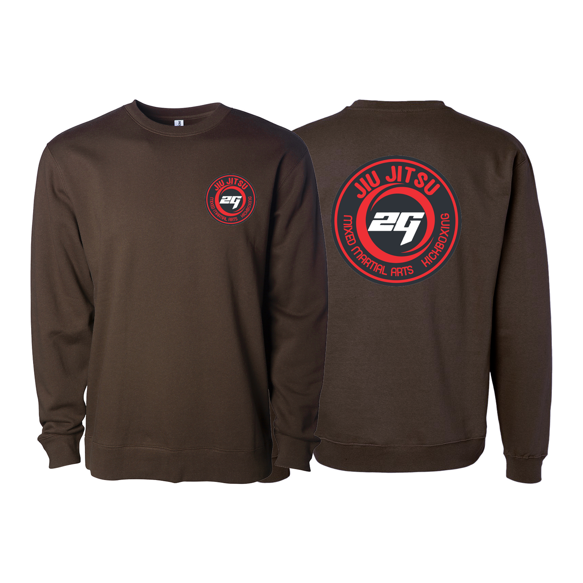 2nd Gear Brazilian Jiu Jitsu Crewneck Sweatshirt #8197 C