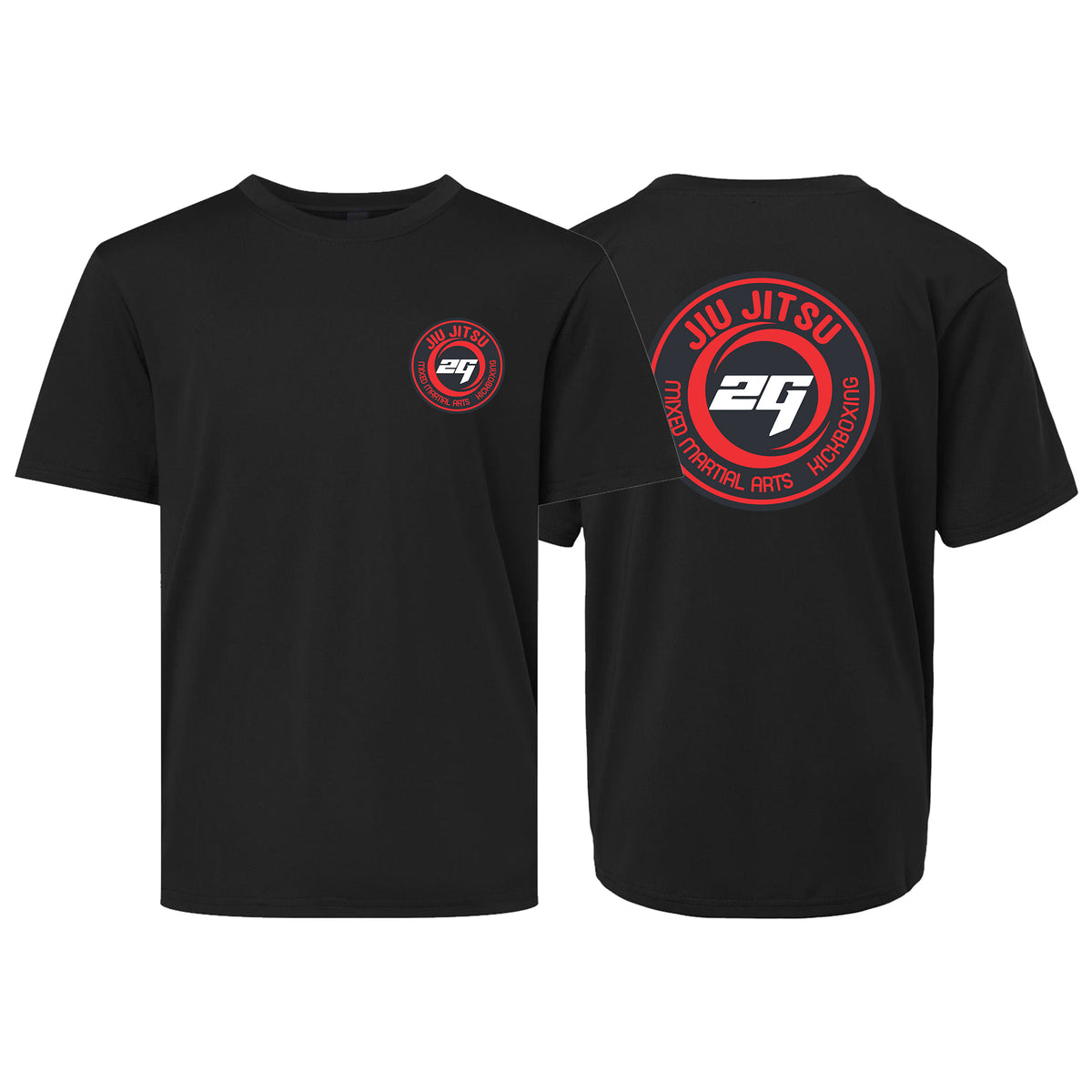 2nd Gear Brazilian Jiu Jitsu Dry Fit Kids Shirts #8197 C