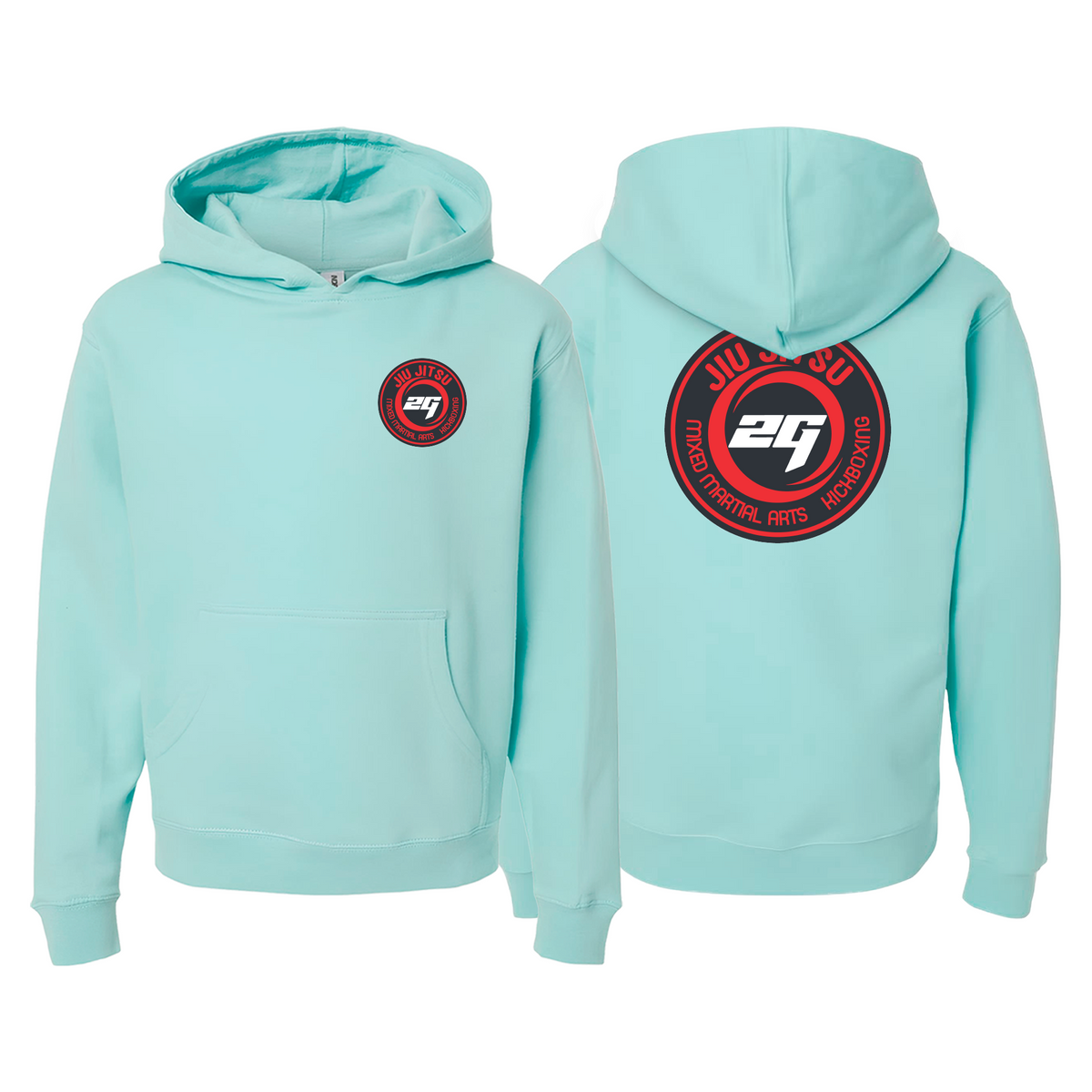 2nd Gear Brazilian Jiu Jitsu Academy Sweater Kids Hoodie #8197 C