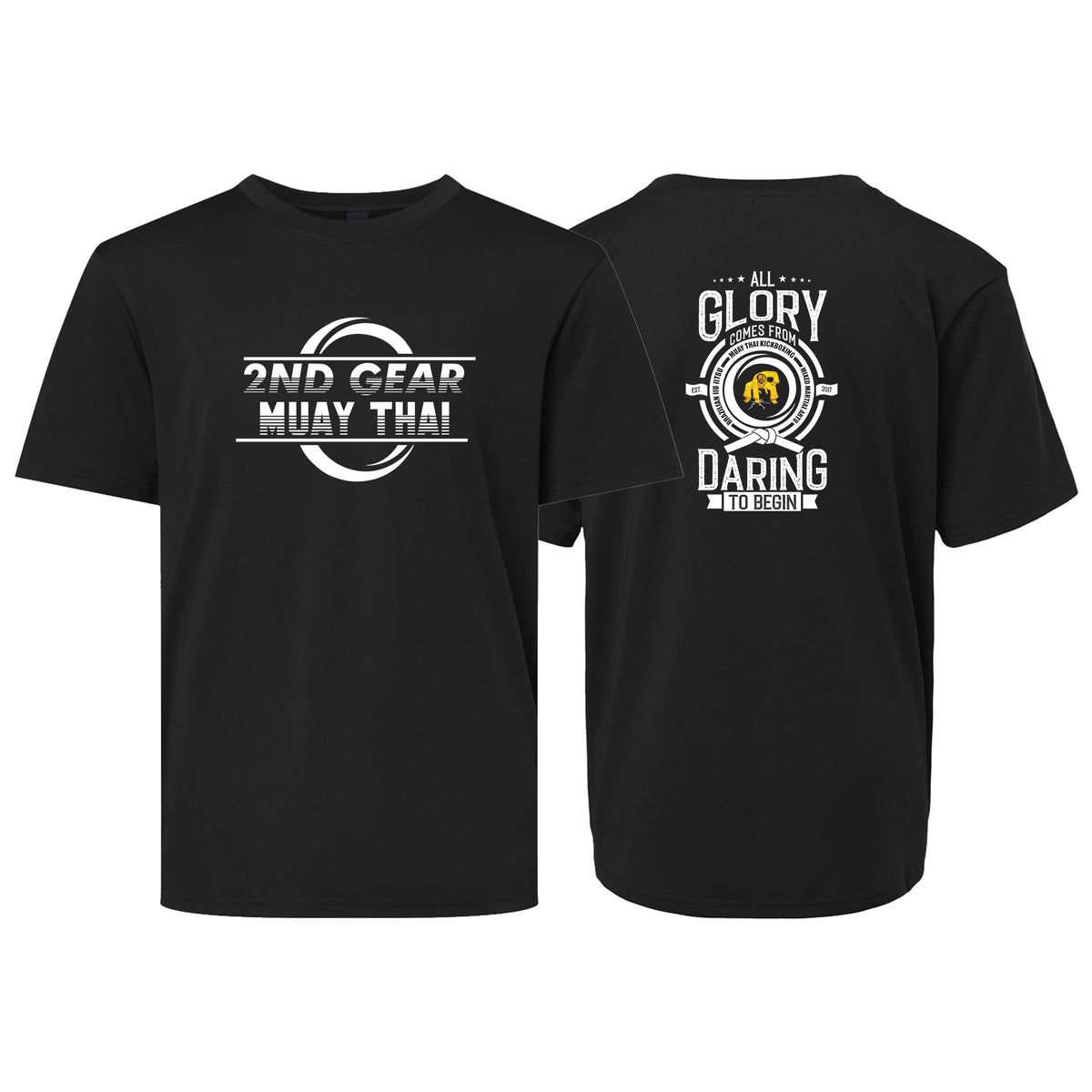2nd Gear Brazilian Jiu Jitsu Dry Fit Kids Shirts #8197 E