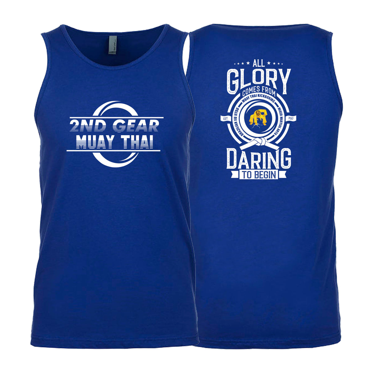 2nd Gear Brazilian Jiu Jitsu Next Level Tank Tops #8197 E
