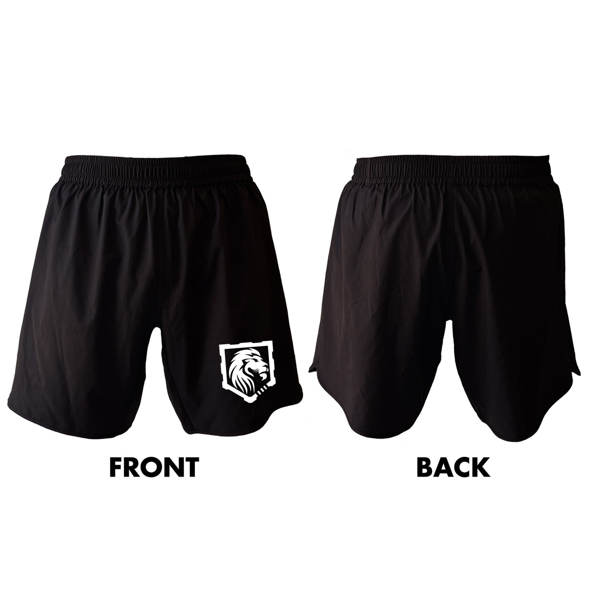 Gray Beard All Black Shorts 2.0 #8198 A