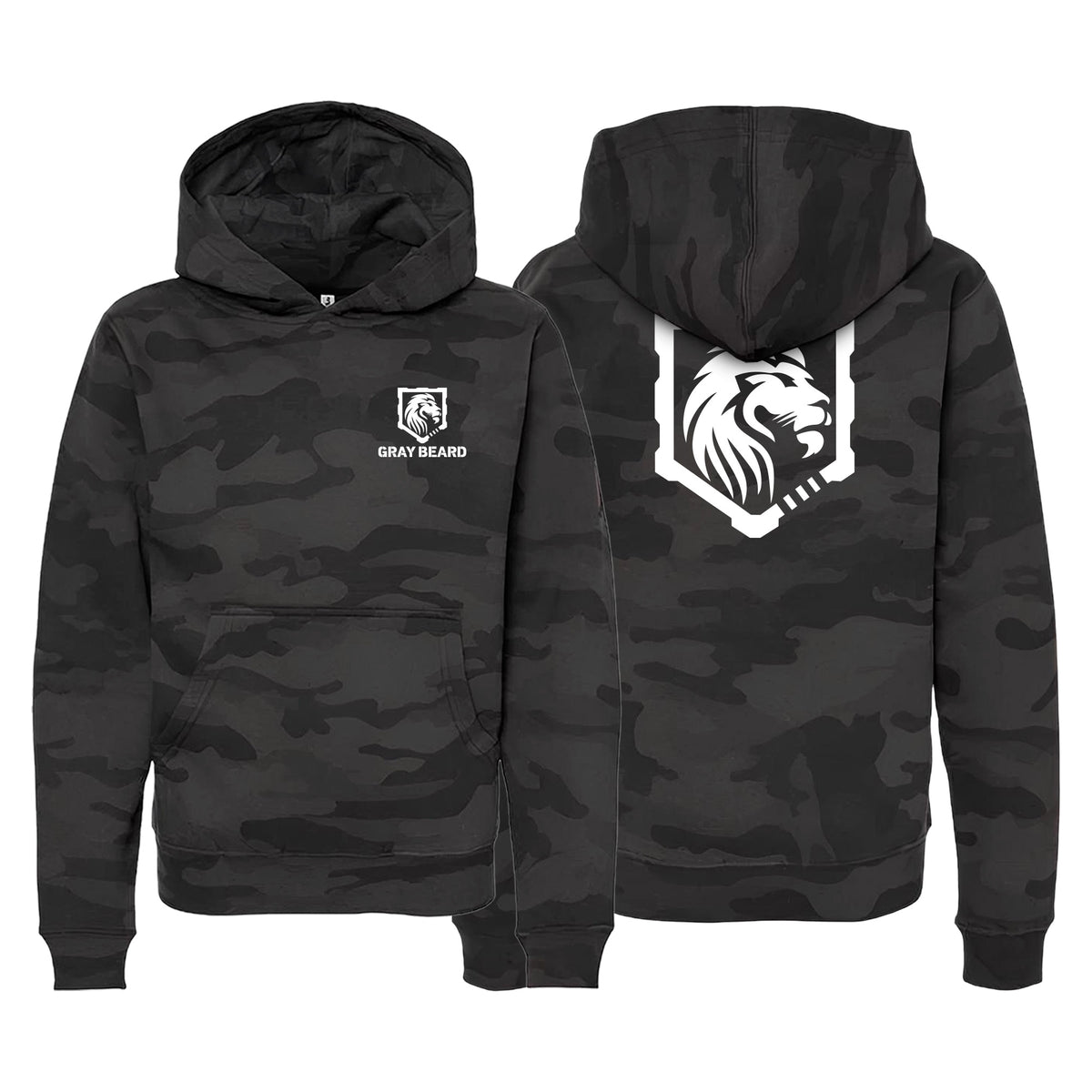 Gray Beard Academy Sweater Kids Hoodie #8198 A