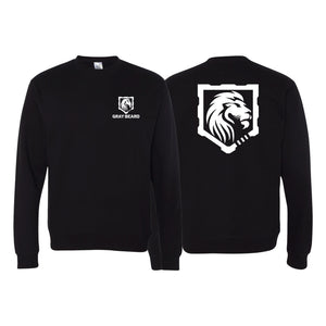 Gray Beard Crewneck Sweatshirt #8198 A
