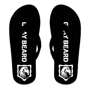 Gray Beard Flip Flops #8198 A