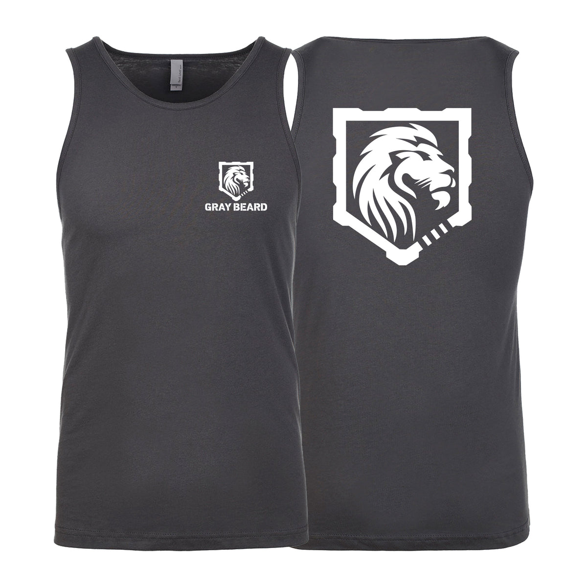 Gray Beard Next Level Tank Tops #8198 A