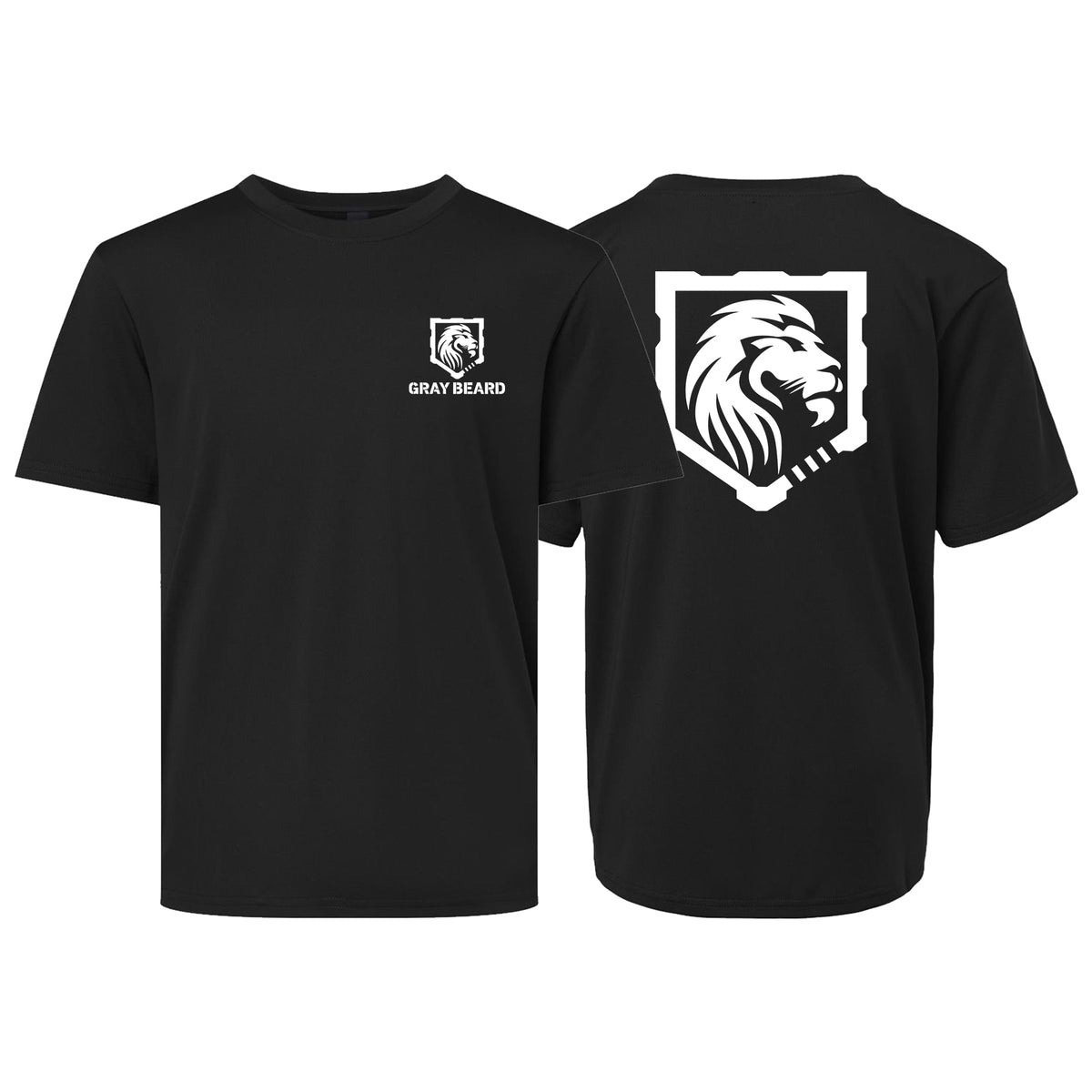 Gray Beard Dry Fit Kids Shirts #8198 A
