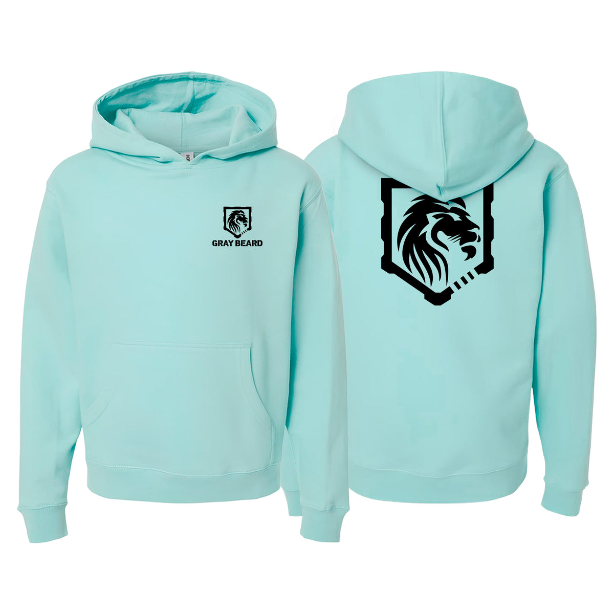 Gray Beard Academy Sweater Kids Hoodie #8198 A