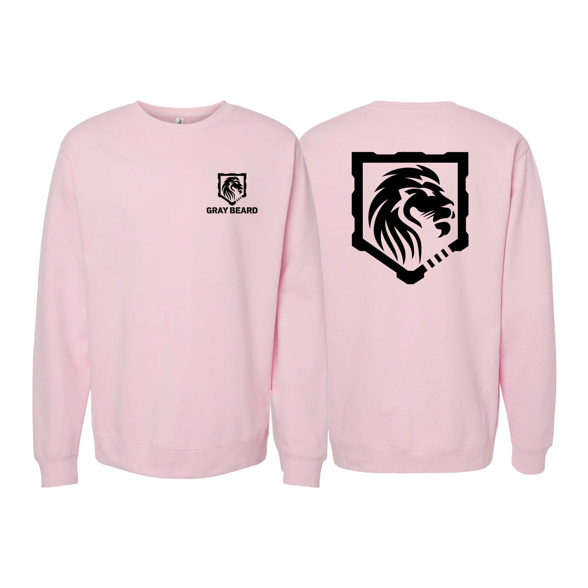 Gray Beard Crewneck Sweatshirt #8198 A
