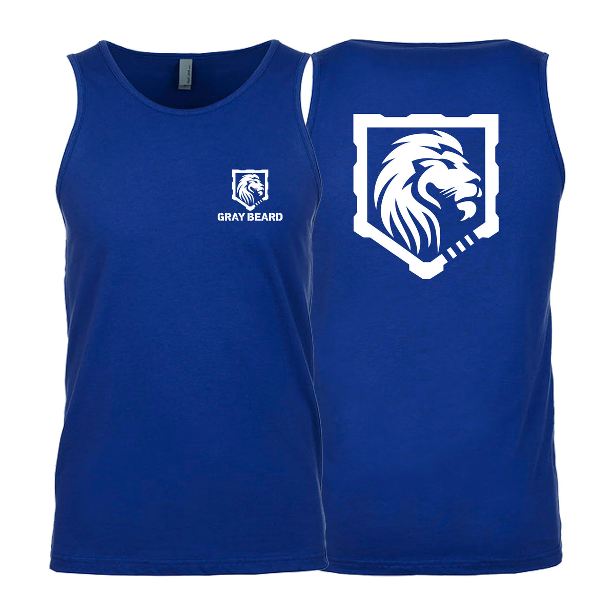 Gray Beard Next Level Tank Tops #8198 A