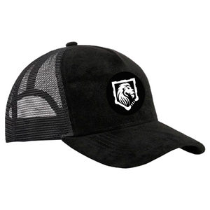 Gray Beard Suede Trucker Hat #8198 A