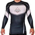 Subroom Academy Rash Guards Black/White #8199 A