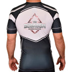 Subroom Academy Rash Guards Black/White #8199 A