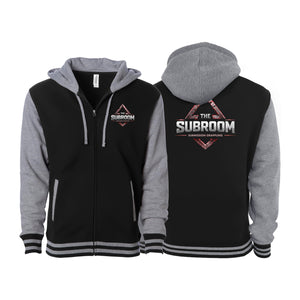 Subroom Academy Varsity Zip-Up Hoodies #8199 A
