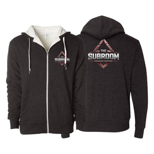 Subroom Academy Sherpa Lined Zip-Up Hoodie #8199 A