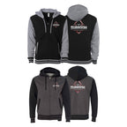 Subroom Academy Varsity Zip-Up Hoodies #8199 B