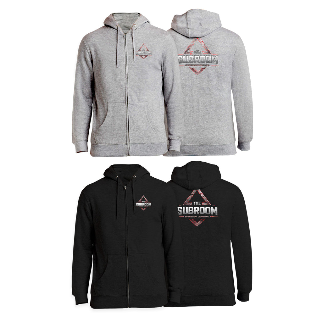 Subroom Academy Zip-Up Hoodies #8199 B