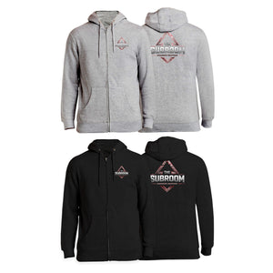 Subroom Academy Zip-Up Hoodies #8199 A
