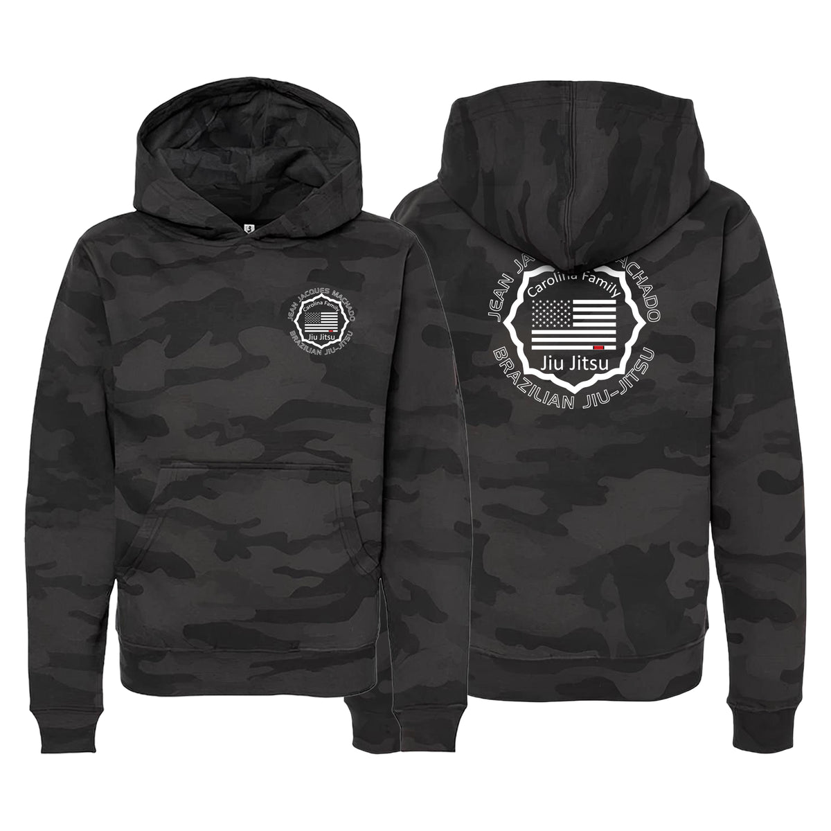 Carolina Family Jiu Jitsu Academy Sweater Kids Hoodie #8200 D
