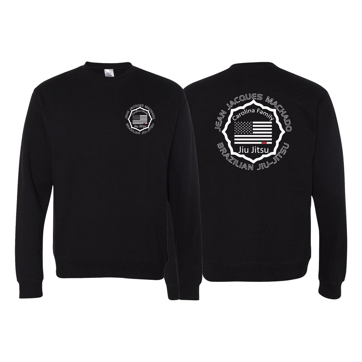 Carolina Family Jiu Jitsu Crewneck Sweatshirt #8200 D