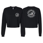 Carolina Family Jiu Jitsu Women's Cropped Crewneck Sweatshirt #8200 D