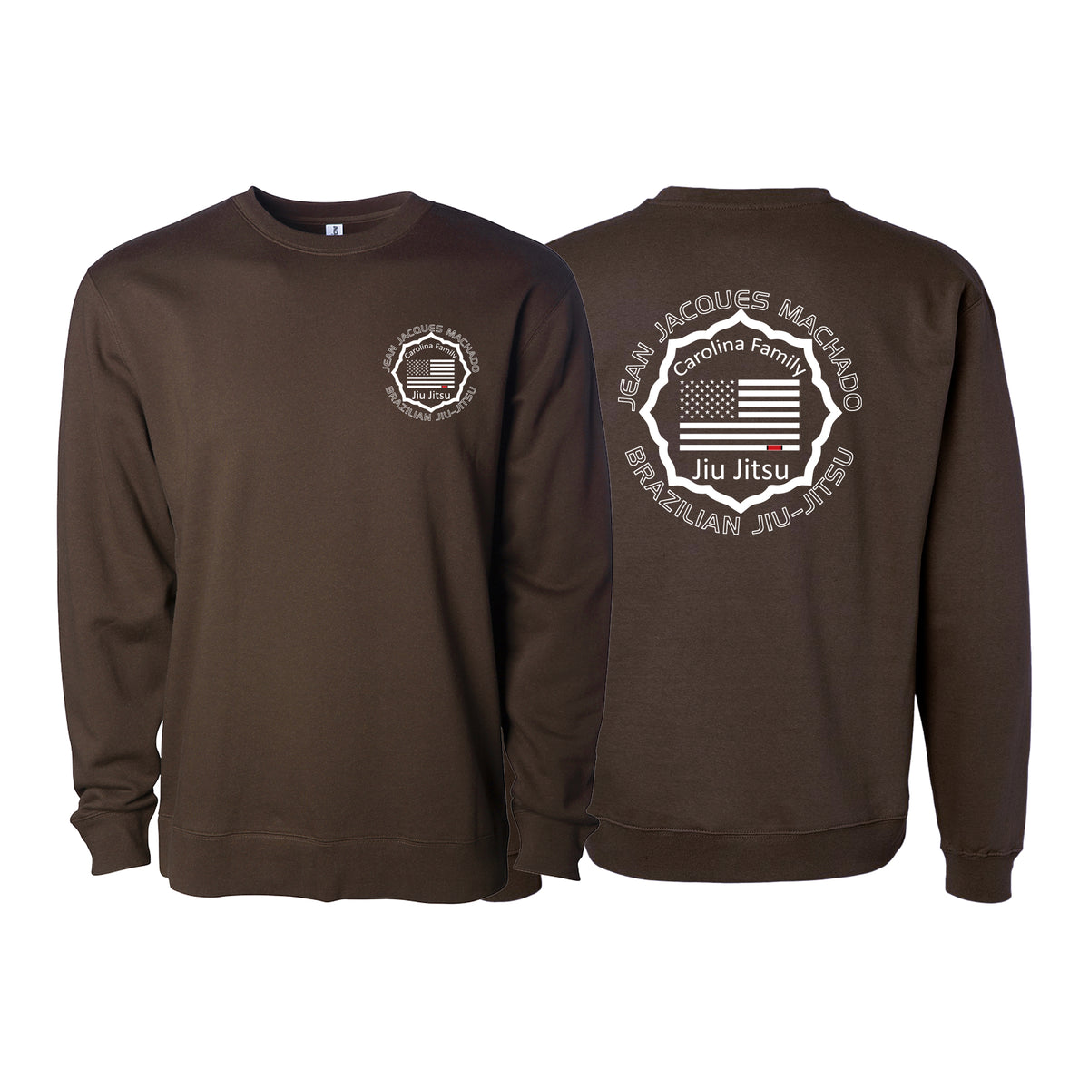 Carolina Family Jiu Jitsu Crewneck Sweatshirt #8200 D