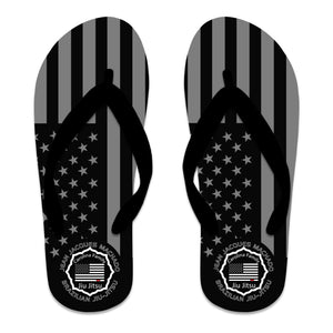 Carolina Family Jiu Jitsu Flip Flops #8200 D