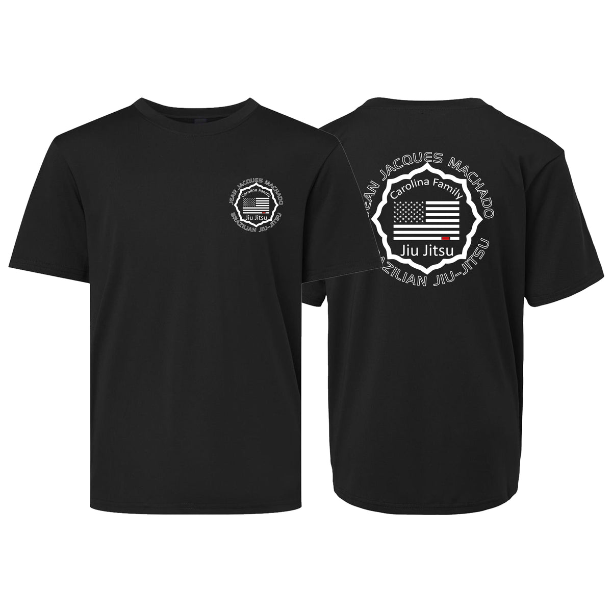 Carolina Family Jiu Jitsu Dry Fit Kids Shirts #8200 D