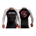 Independent MOAB All Black Ranked Long Sleeve Rash Guards #8201 A