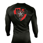 Independent MOAB All Black Rash Guards Long Sleeves #8201 A