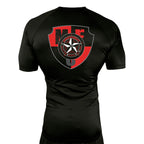 Independent MOAB All Black Rash Guards Short Sleeves #8201 A