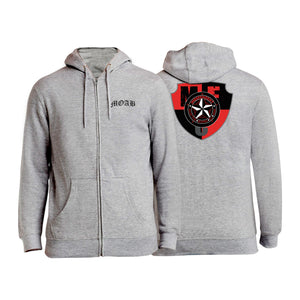 Independent MOAB Zip-Up Hoodies #8201 B