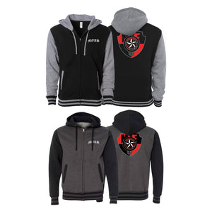 Independent MOAB Varsity Zip-Up Hoodies #8201 B
