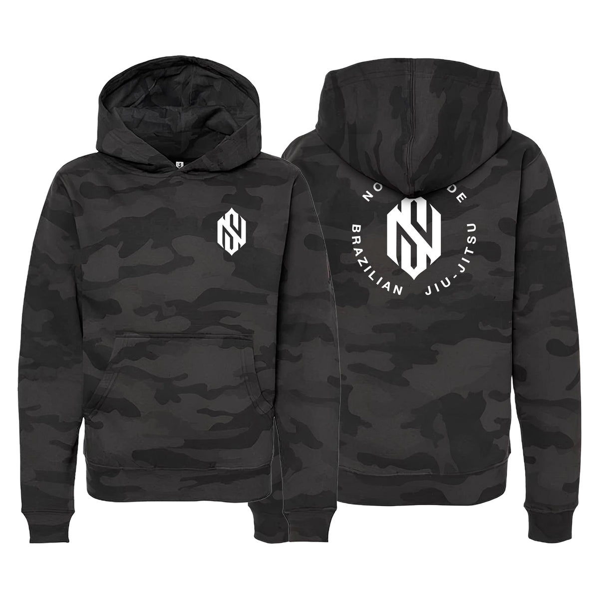 North Side BJJ Academy Sweater Kids Hoodie #8202 A