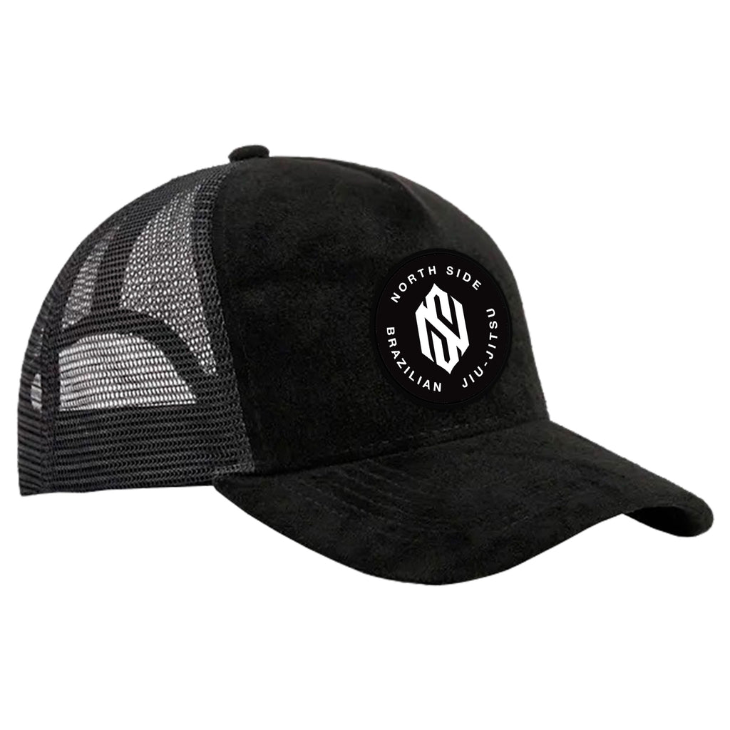 North Side BJJ Suede Trucker Hat #8202 A