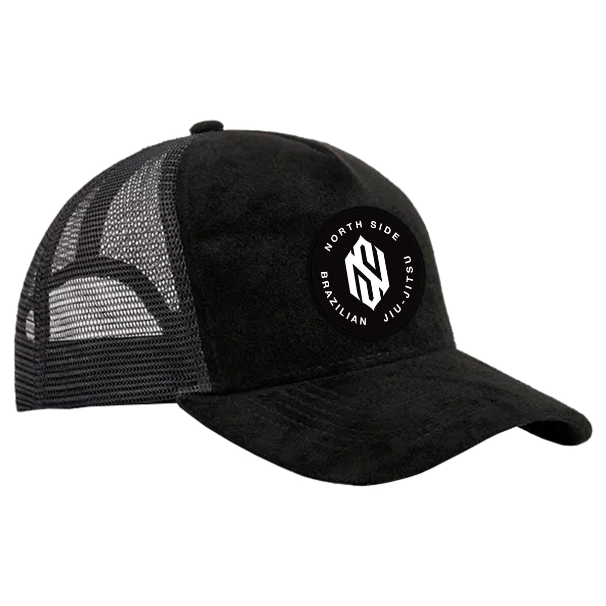 North Side BJJ Suede Trucker Hat #8202 A