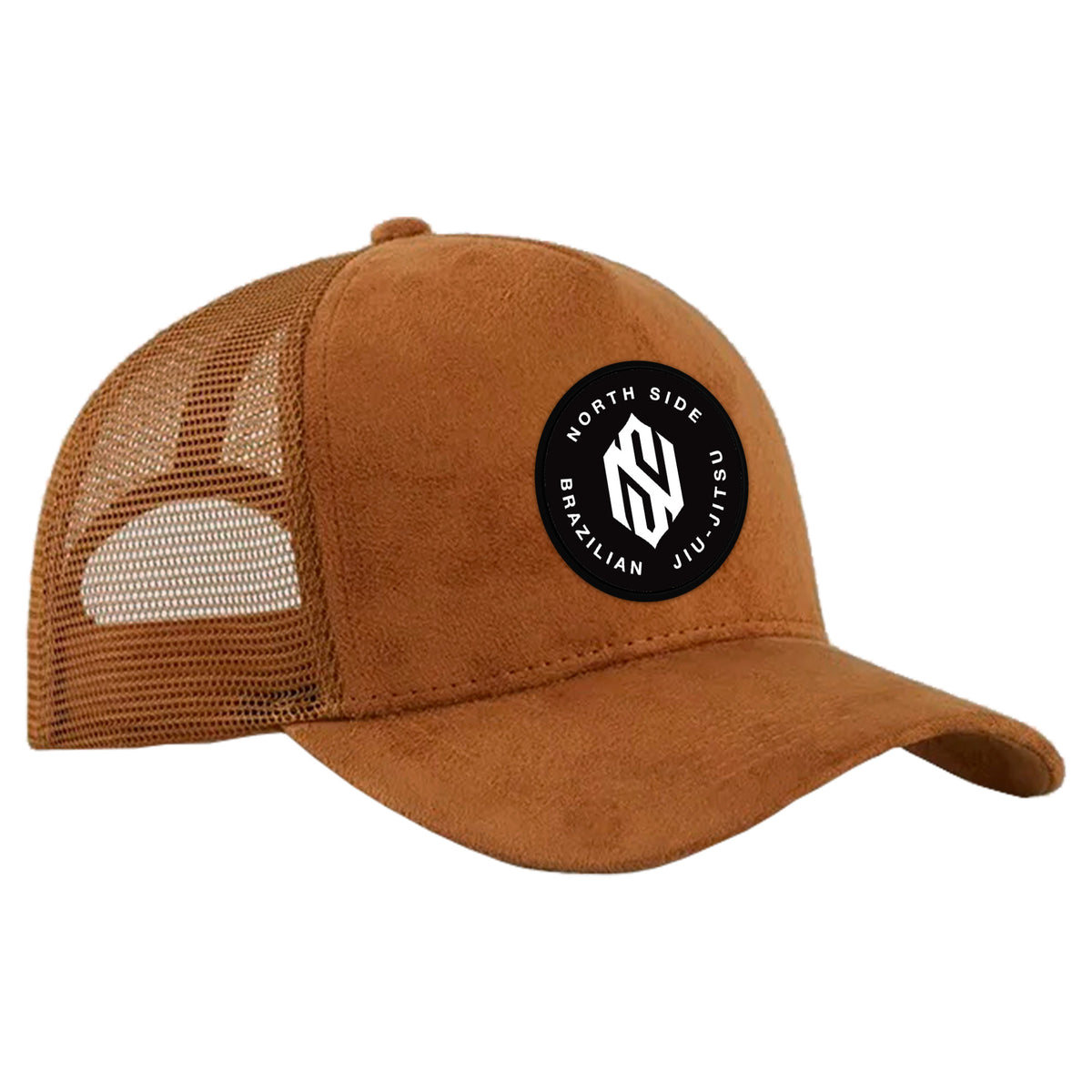 North Side BJJ Suede Trucker Hat #8202 A