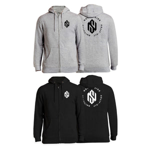 North Side BJJ Zip-Up Hoodies #8202 A