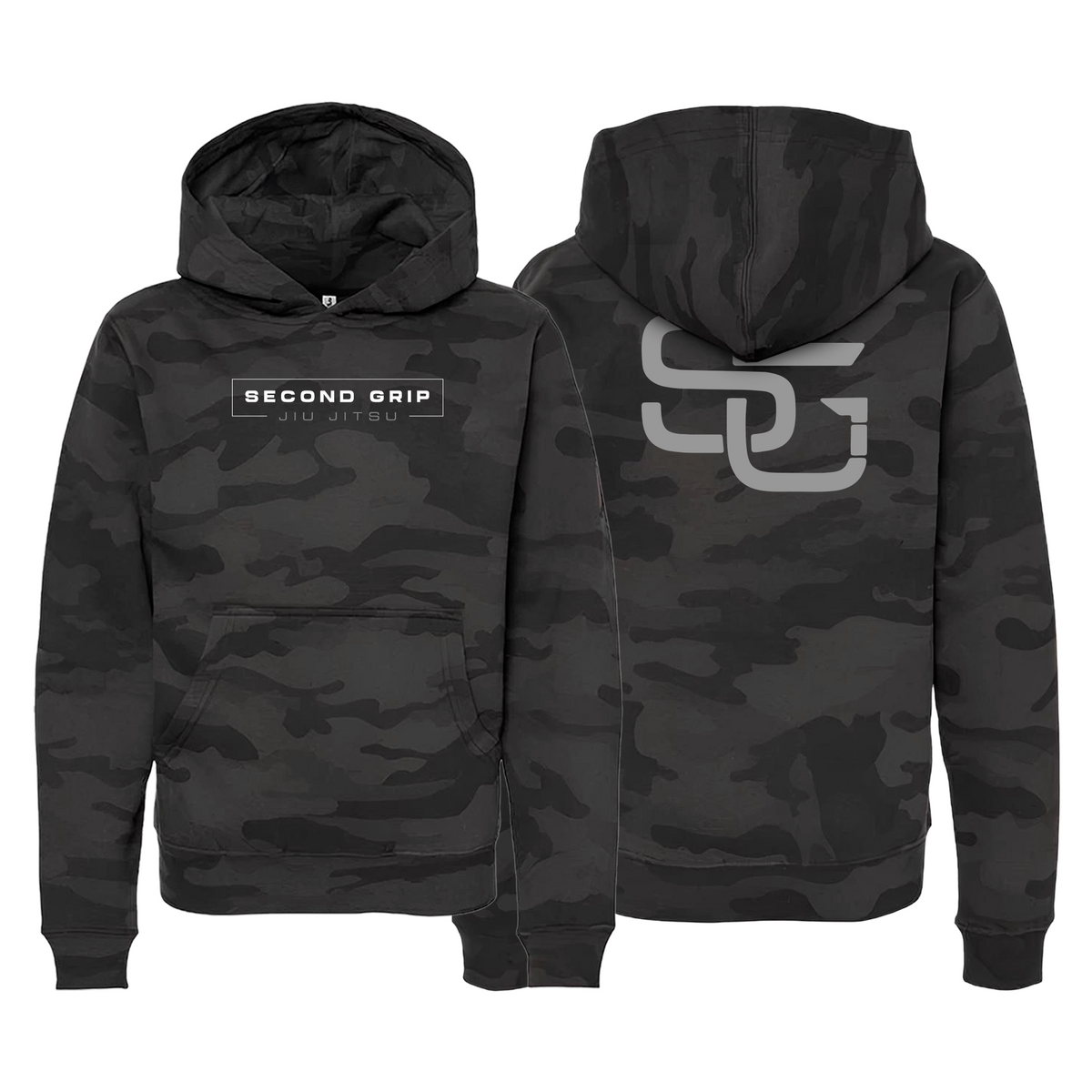 Second Grip Jiu Jitsu Academy Sweater Kids Hoodie #8203 A