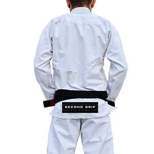 Second Grip Jiu Jitsu Academy Adults Gi - White #1757 A