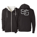 Second Grip Jiu Jitsu Sherpa Lined Zip-Up Hoodie #8203 B