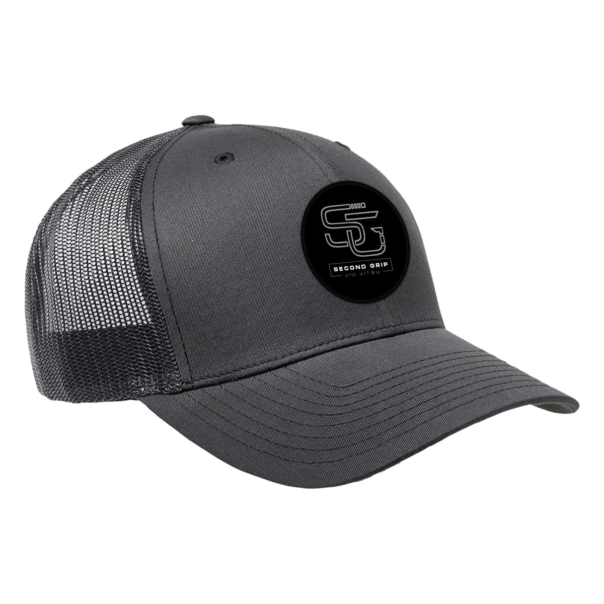 Second Grip Jiu Jitsu Academy Trucker Hat #8203 A